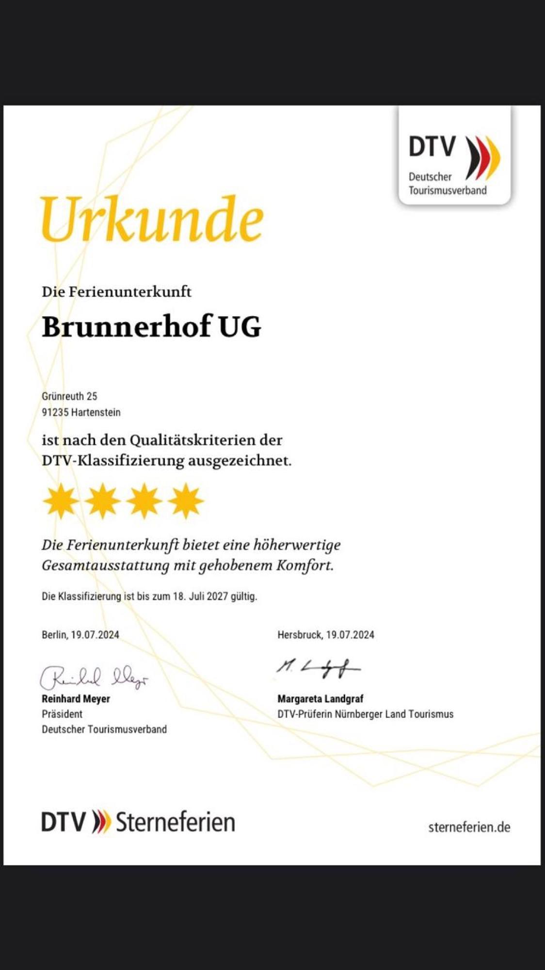 Brunnerhof Urlaub Auf Dem Land Apartment Hartenstein  Екстериор снимка